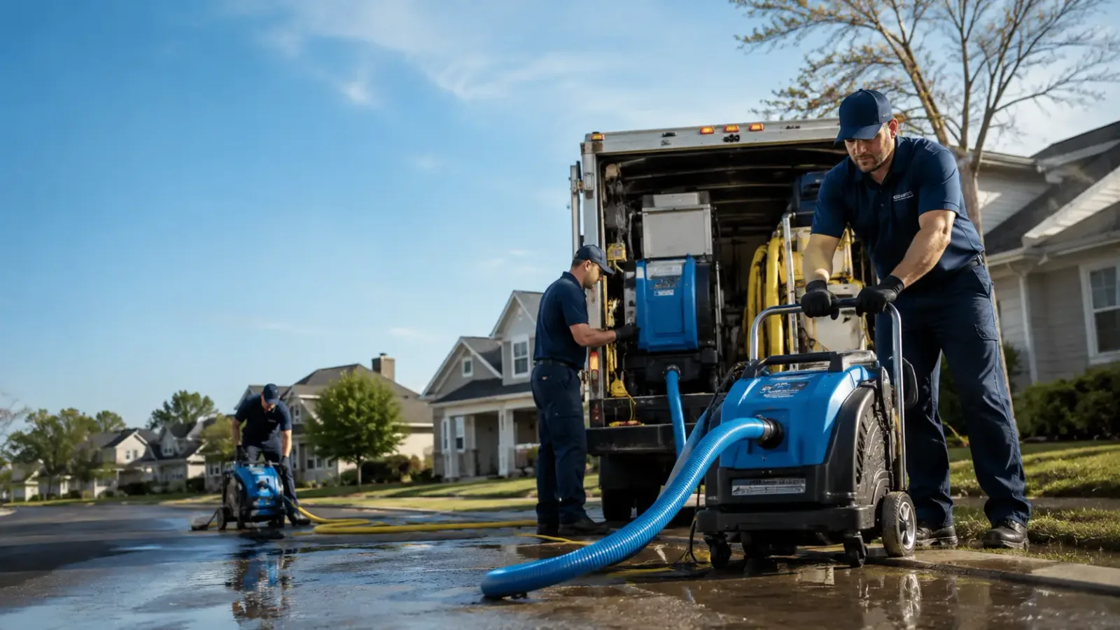 Flood Damage Cleanup in Branchland, WV